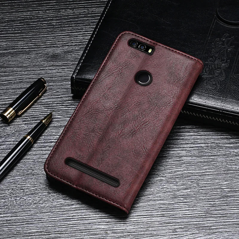 Винтажный кожаный чехол для Leagoo Kiicaa power 5,0 дюймов роскошный мобильный телефон Ретро флип-чехол кожаный чехол и функция подставки