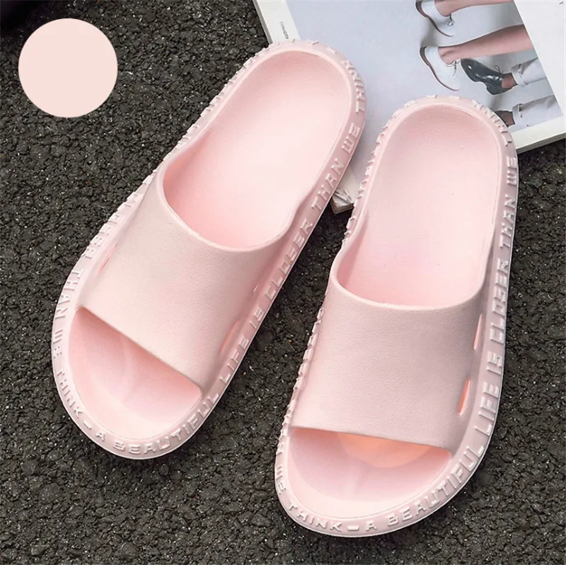 Billig Frau Schuhe Mode Massage Flip Flops Sommer Männer Frauen Hohe Qualität EVA Nicht slip Badezimmer Hausschuhe Strand Dias