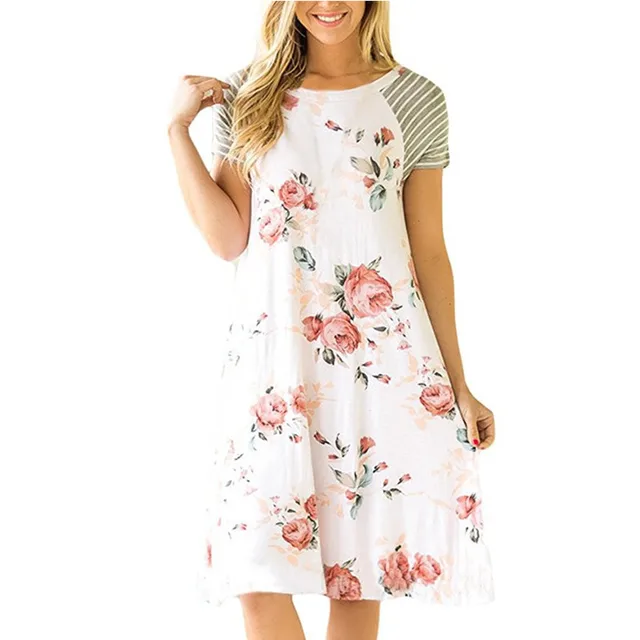 Pink Floral Summer Dresses