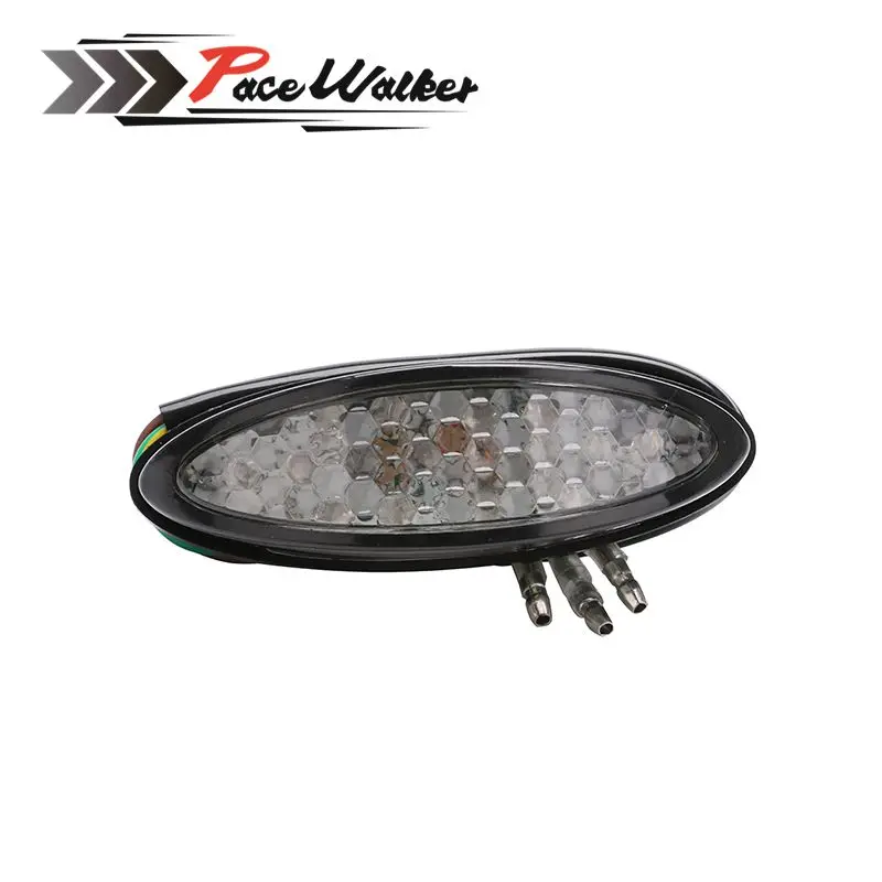 

FREE SHIPPING Universal LED Signal Rear Tail Stop Brake License Number Plate Lamp Light Motorcycle ATV Quad Buggy Chooper