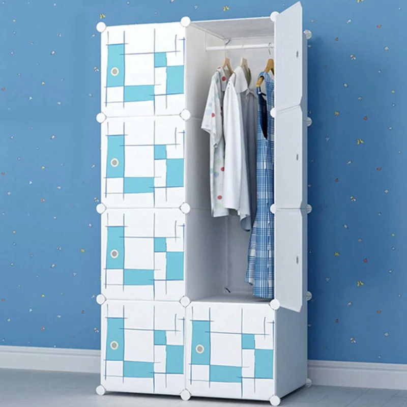 New Arrival Creative Plastic DIY Wardrobe Bedroom Furniture Waterproof