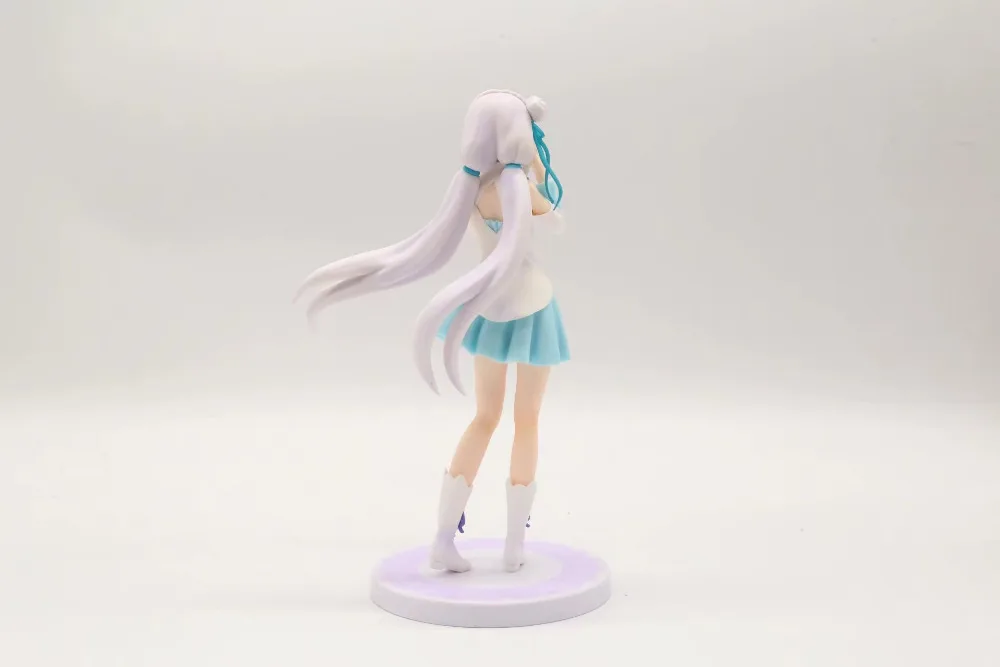 Экшн фигурка из аниме Re:Zero kara Hajimeru Isekai Seikatsu Emilia новые Коллекционные фигурки ПВХ
