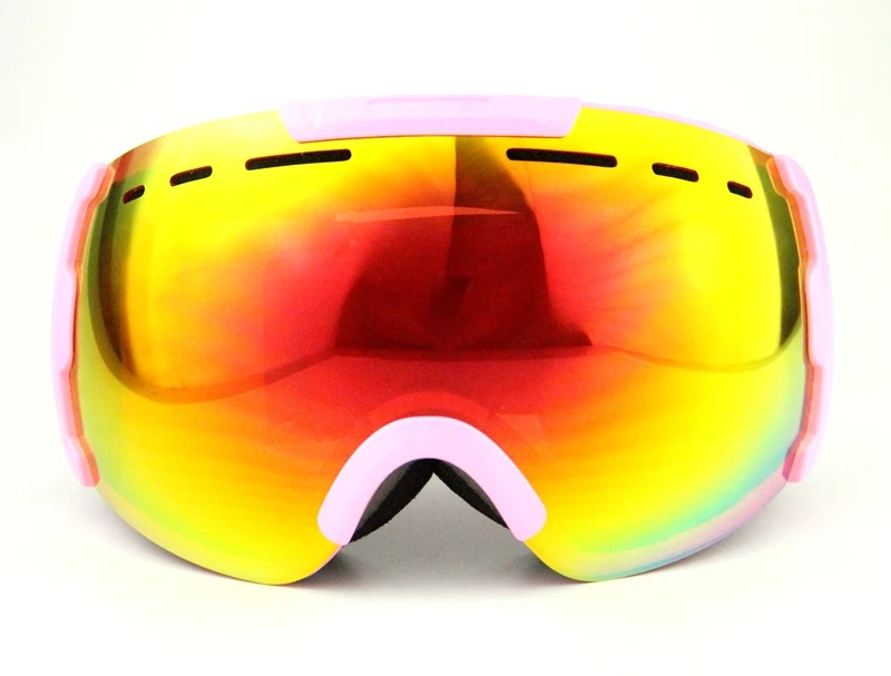 Professional Ski Goggles Double Lens Antifog Big Ski Glasses Skiing