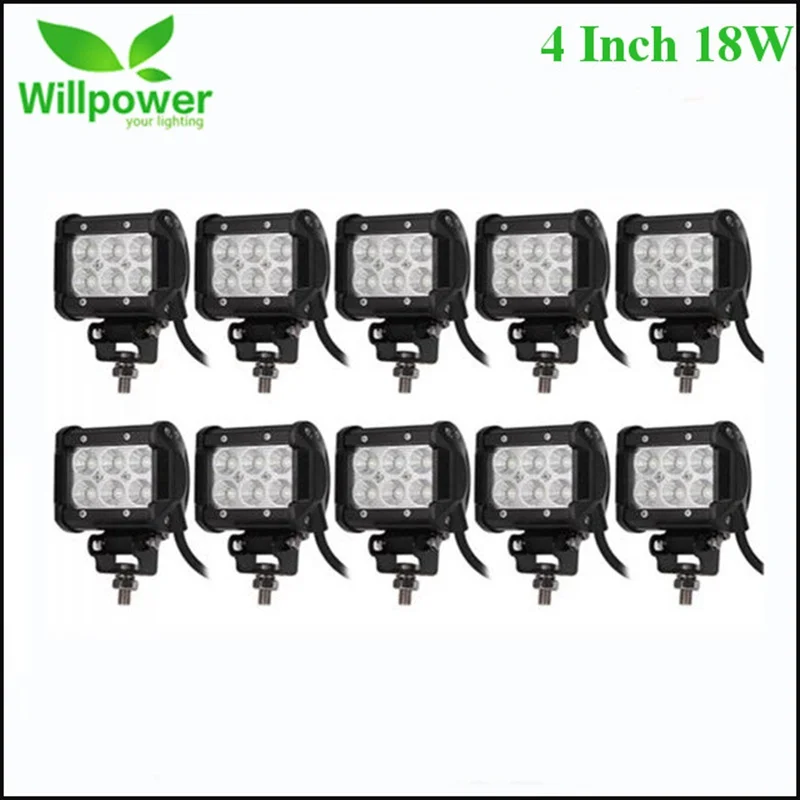 4inch 18W LED Light Bar Spot Flood Offroad Led Work Light 12V Driving Light For Niva Trucks Car Tractor Boat Motorcycle 4WD 4inch 18W LED Light Bar Spot Flood Offroad Led Work Light 12V Driving Light For Niva Trucks Car Tractor Boat Motorcycle 4WD