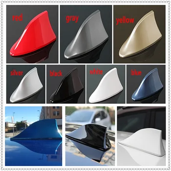 

Car Shark Fin Antenna Auto Radio Signal Aerial Roof Antennas for Hyundai CCS NEOS-3 Accent SR HND-4 Blue-Will i-blue