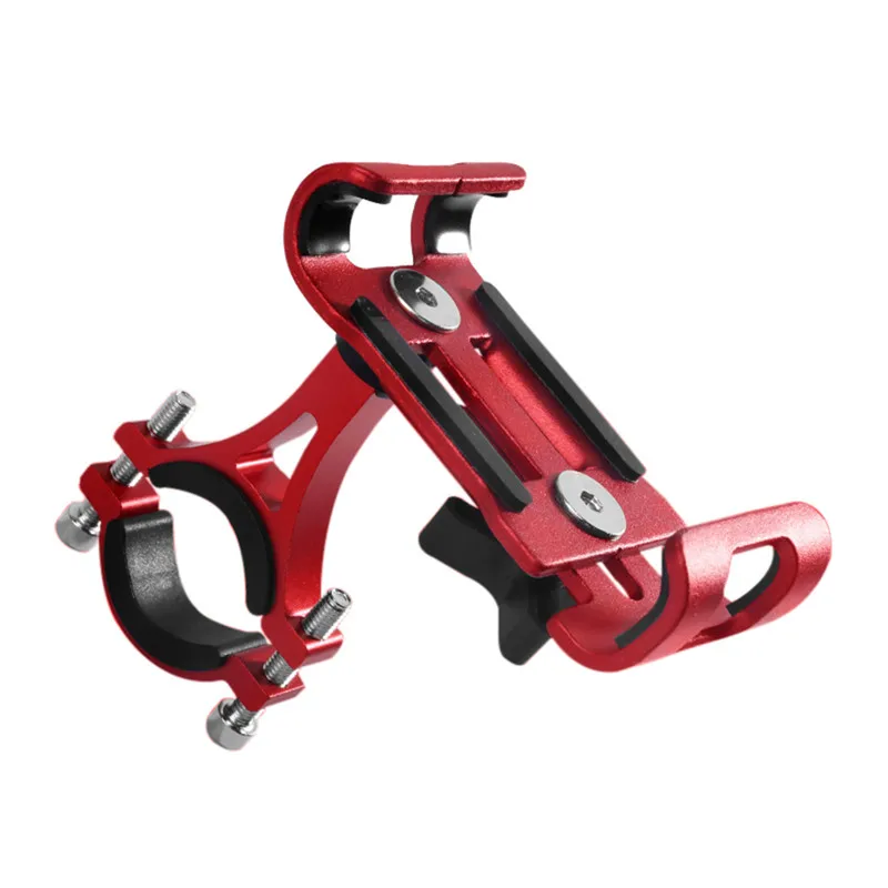 

Bicycle Mobile Phone Holder Aluminum Alloy Bike Fixed Navigation Frame 360 Degree Rotation Rack Motorcycle Telefoonhouder Tiets
