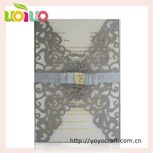 Модный стиль китайские свадебные приглашения карты карманный пригласительный билет с низкая цена пользовательские Бенгальский Royal Свадебные Приглашения