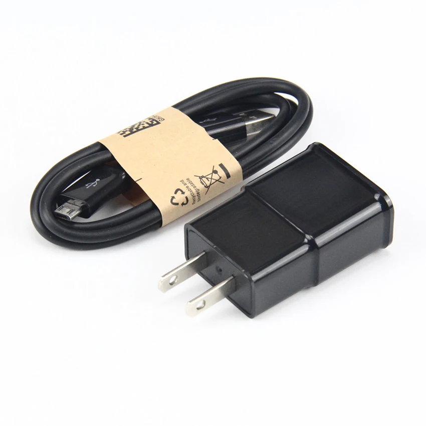 2 в 1 EU/US для путешествий и дома Настенная зарядка зарядное устройство адаптер+ микро USB кабель для зарядки и передачи данных для samsung Galaxy S4 S3 J3 J5 J7 50 наборов