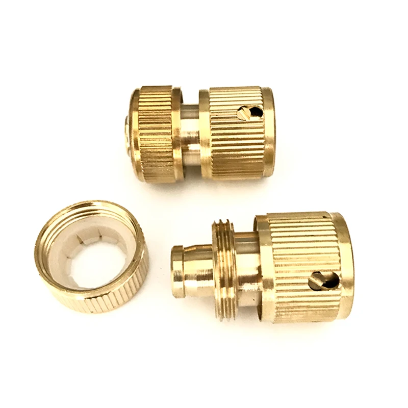 SHGO-2Pcs 1/2 дюймов водяной шланг разъем для воды водопровод с штуцер для садового шланга трубки сад и соединитель для газона