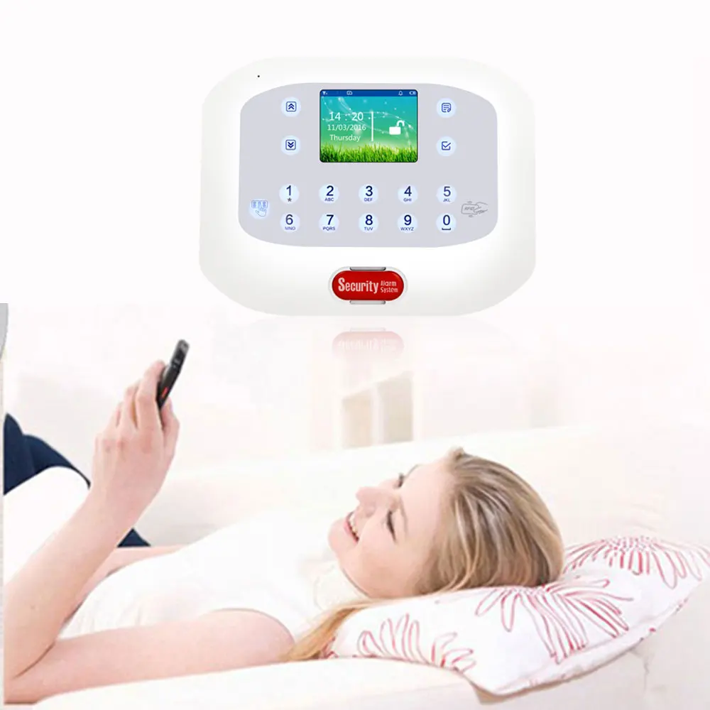 GSM RFID Disalarm Security Products Home Alarm System Wireless Home Burglar App Home Alarm 7