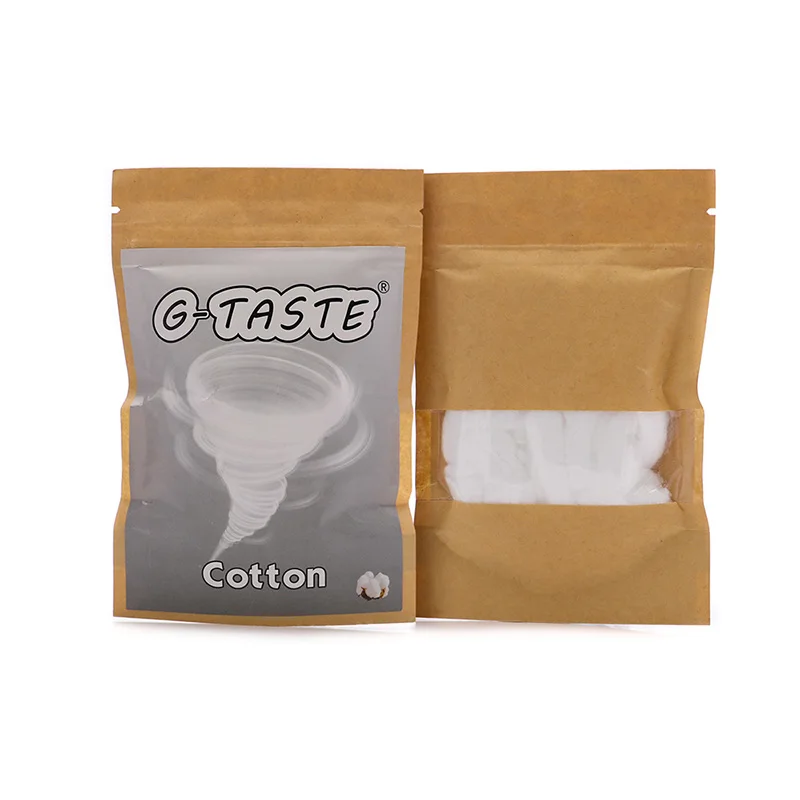 2 шт./лот G TASTE хлопок для DIY RDA RBA форсунки электронные сигареты пушистый толстый