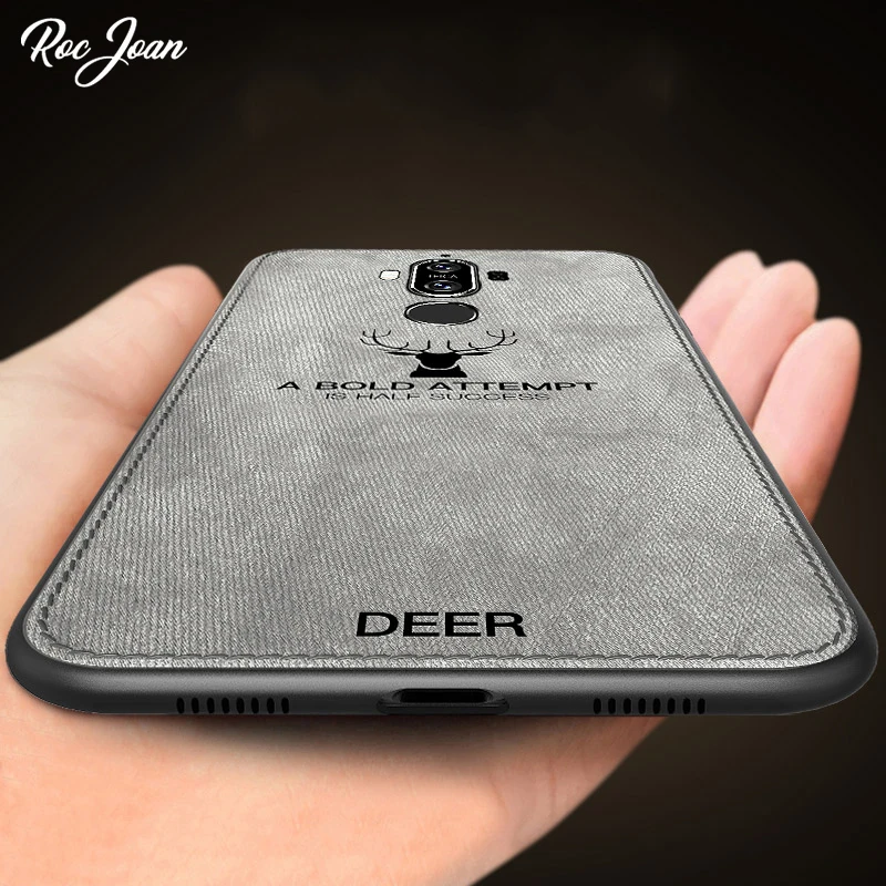 

Roc Joan Case For Samsung Galaxy Note 9 / Note 8 S7 Edge S8 S9 Plus Cover Vintage Business Cloth Deer Soft Cover In Fitted Case