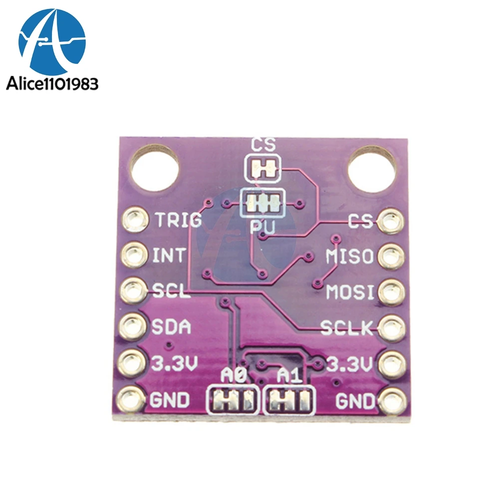 MLX90393 цифровой 3D зал Сенсор доска 16 бит AD три-смещения угол поворота 3D позиции Сенсор модуль 2,2 V-3 V