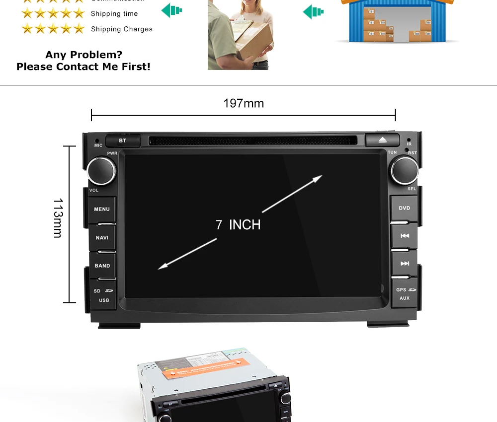 Perfect 2 din Android 9.0Car Radio Car DVD Player For Kia Ceed Kia Venga 2010 2011 2012 Multimedia Glonass Navigation Stereo Head unit 8