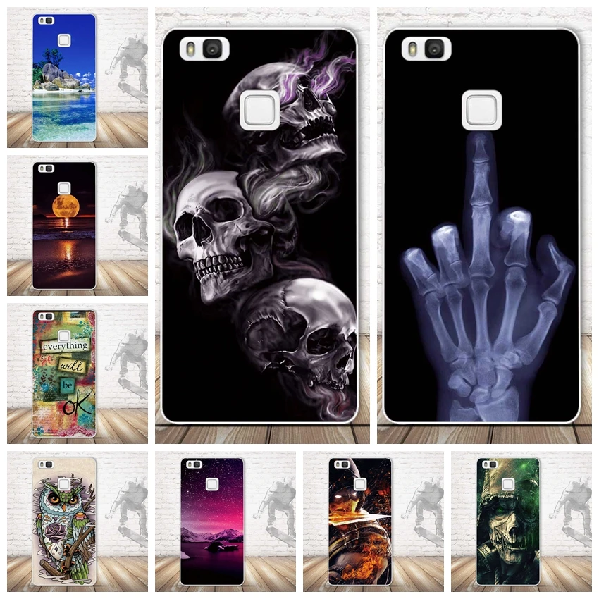

2016 Soft TPU Protective Case For Huawei Ascend P9 Lite Case Silicon Back Cover For Fundas Huawei P9 Lite Phone Case Capa