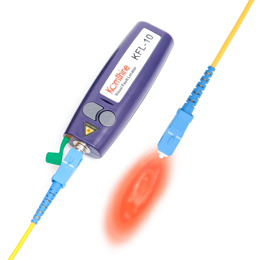 KOMSHINE KFL 10 Test Tool Fiber Optic Visual Fault Locator/Fiber Break