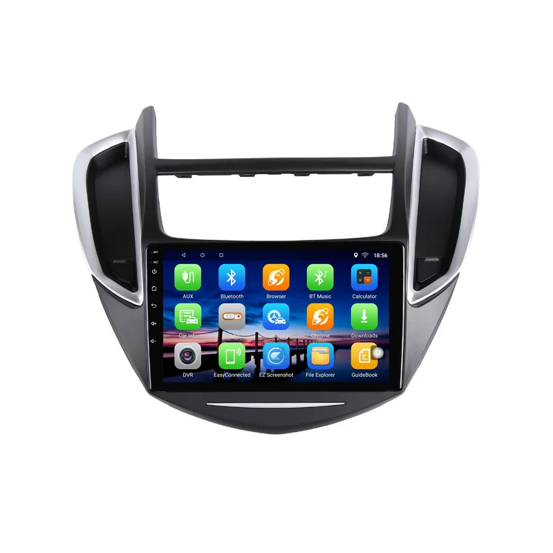 Perfect 9" 2G RAM 32G ROM Android Car DVD Video Player GPS for Chevrolet TRAX 2013 2014 2015 audio car radio stereo navigation wifi BT 1