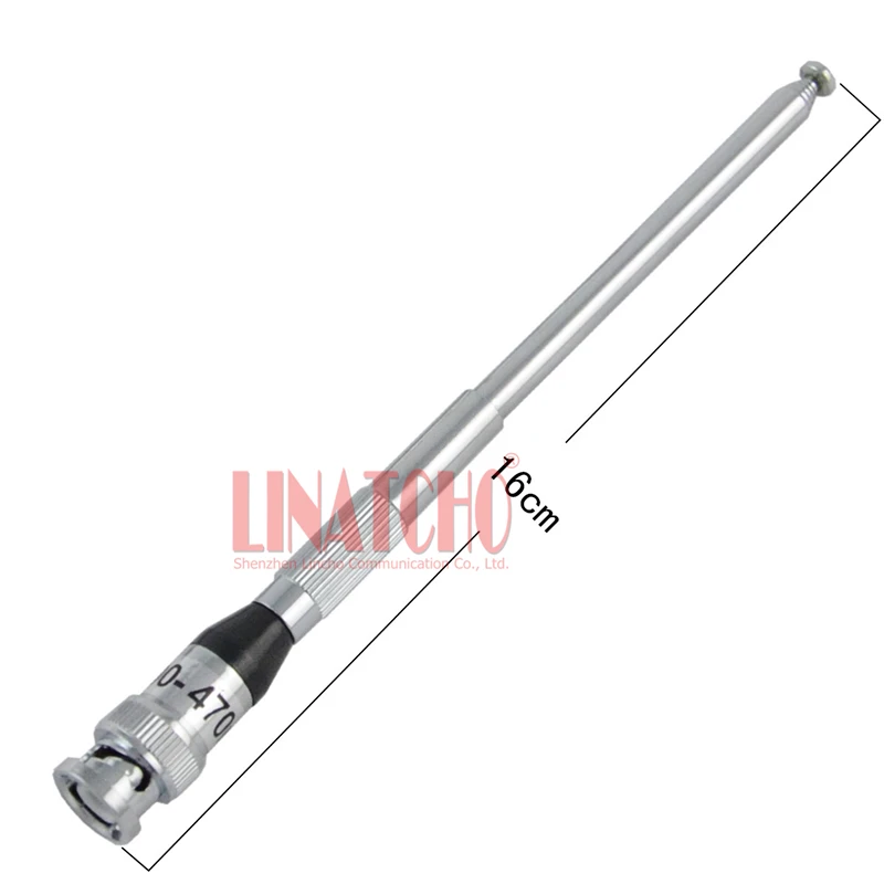 

metal telescopic 400-470MHz portable uhf radio antenna, two way radio antenna bnc male connector