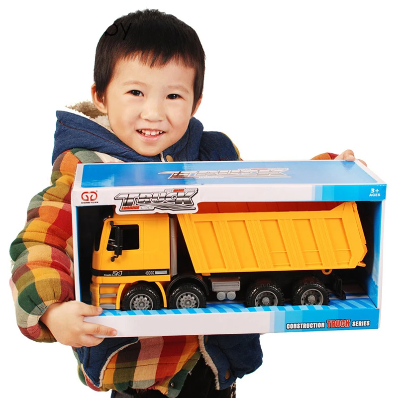 Brinquedos do Carro Máquinas de Grande Porte para Caçoa o Presente com Caixa Criativo Crianças Emulational Inercial Caminhão Móvel 2019 1: 64 11 Caminhão Brinquedos Do Carro Móvel Caminhão Máquinas