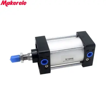

Mini Pneumatic Cylinder Double Acting Air Cylinder 63mm Bore 50mm Stroke Free Shipping Makerele