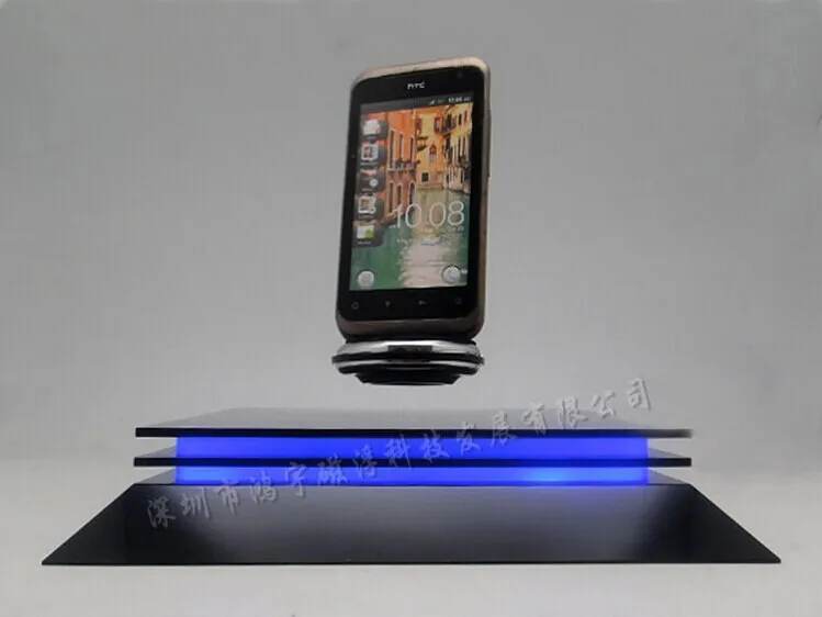 Maglev Magnetic Levitation floating  Rotating holder Stand Display Showcase Auto 