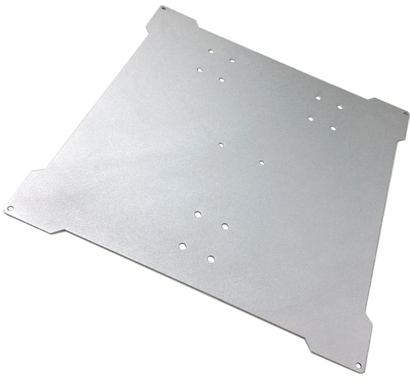

fussor 3D printer hot bed aluminum plate 214*214 mm 2mm thickness compatible MK2a MK2b support heating platform hot be