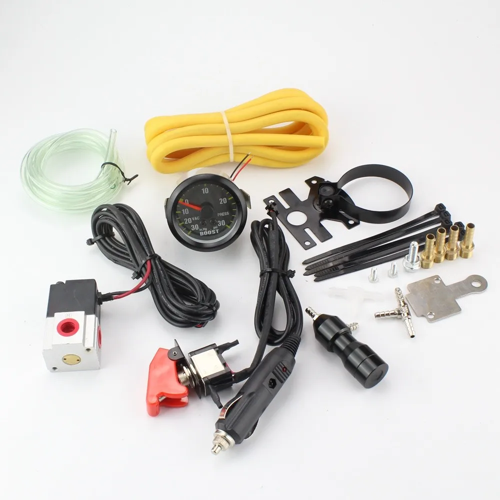 New Plug and Play OEM Racing Car Manual Turbo Boost Controller Kit Dual Stage Upgrade With Boost Gauge-in Air Intakes from Automobiles & Motorcycles on ...