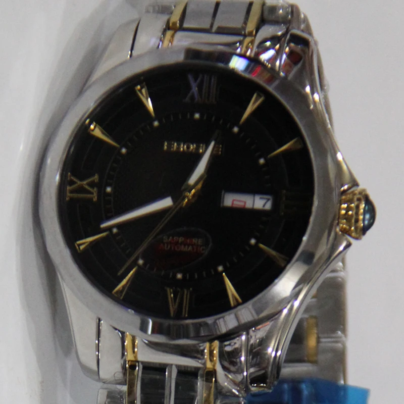 

Men's Automatic Watch Tungsten Steel Waterproof 2018 New Moment Sport Wrist Clock Top Brand Luxury A10 Z