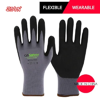 

1Pair Rubber Gloves Work Gloves Wear-resistant Anti-skid Oil-resistant Site Maintenance Scrub Salt Spray Labor Protective Gloves