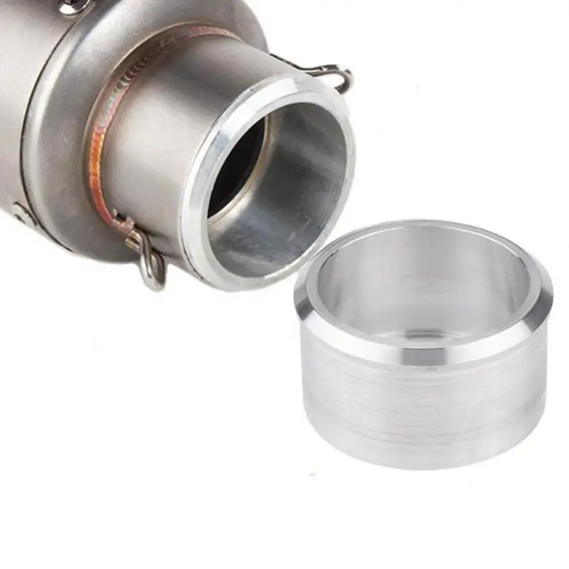 

Aluminum Motocross Exhaust Adapter Motorcycle Exhaust Pipe Adapter 60mm to 51mm Reducer Muffler Connector Car Accessories