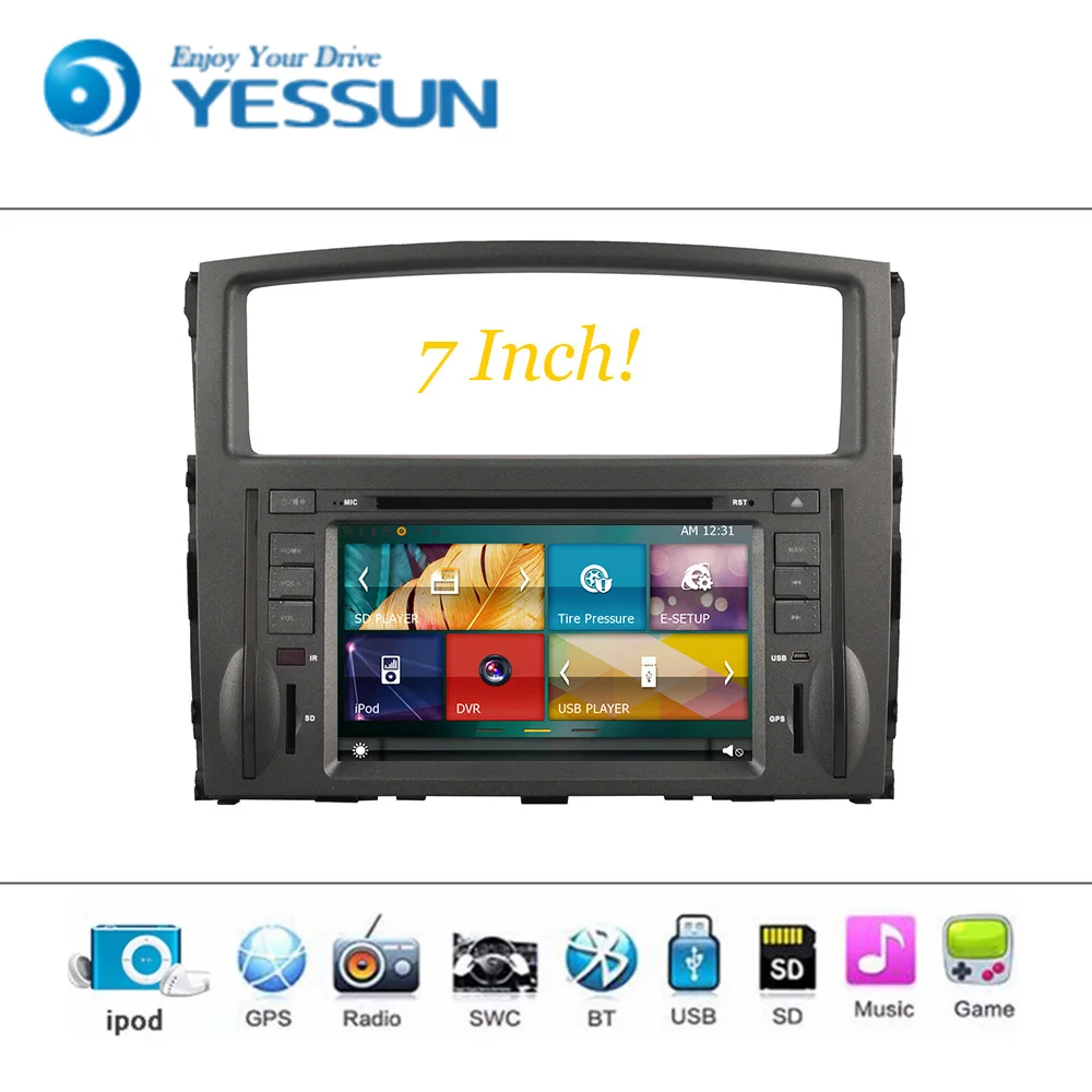 

Car DVD Player Wince System For Mitsubihi For Pajero Autoradio Car Radio Stereo GPS Navigation Multimedia Audio Video