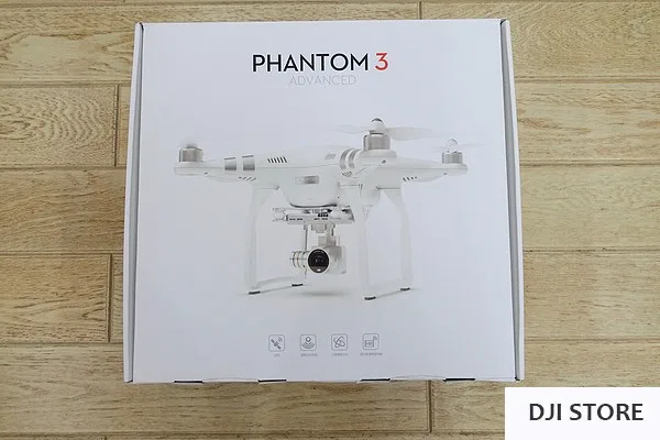 Freeshipping DJI Phantom 3 Advanced Drone With 2 Battery With HD 1080p Camera And 3 Axis Gimbal Rc Helicopter