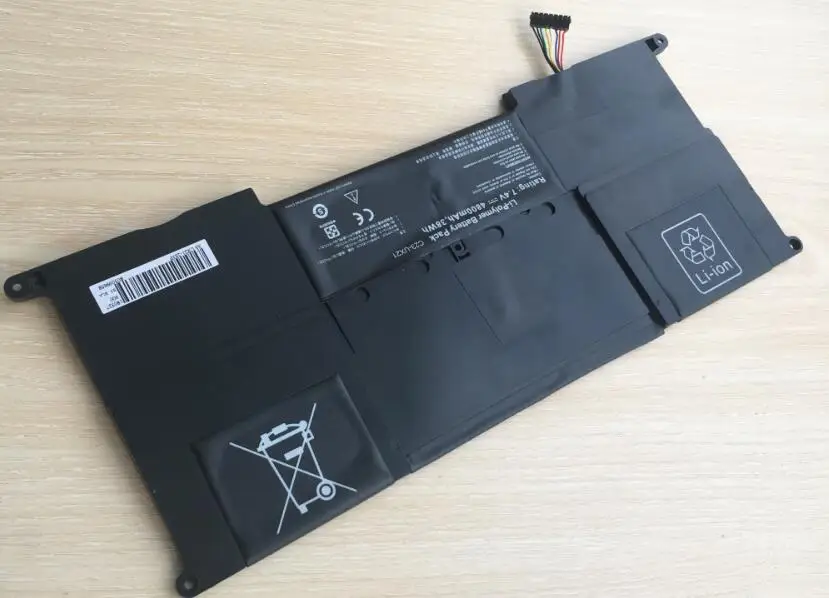 4800mAh 7 4 V C23 UX21 C23UX21 Аккумулятор для ноутбука Asus Zenbook UX21A UX21E серия Ultrabook|battery for asus|asus