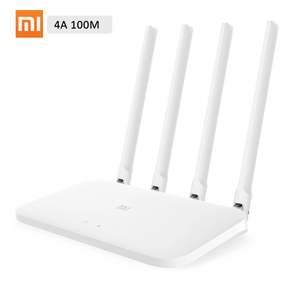 Wi Fi роутер Xiaomi Mi 4A/4A гигабитный 2 4/5 0 ГГц 1167 Мбит/с 4 антенны 128 Мб|Беспроводные