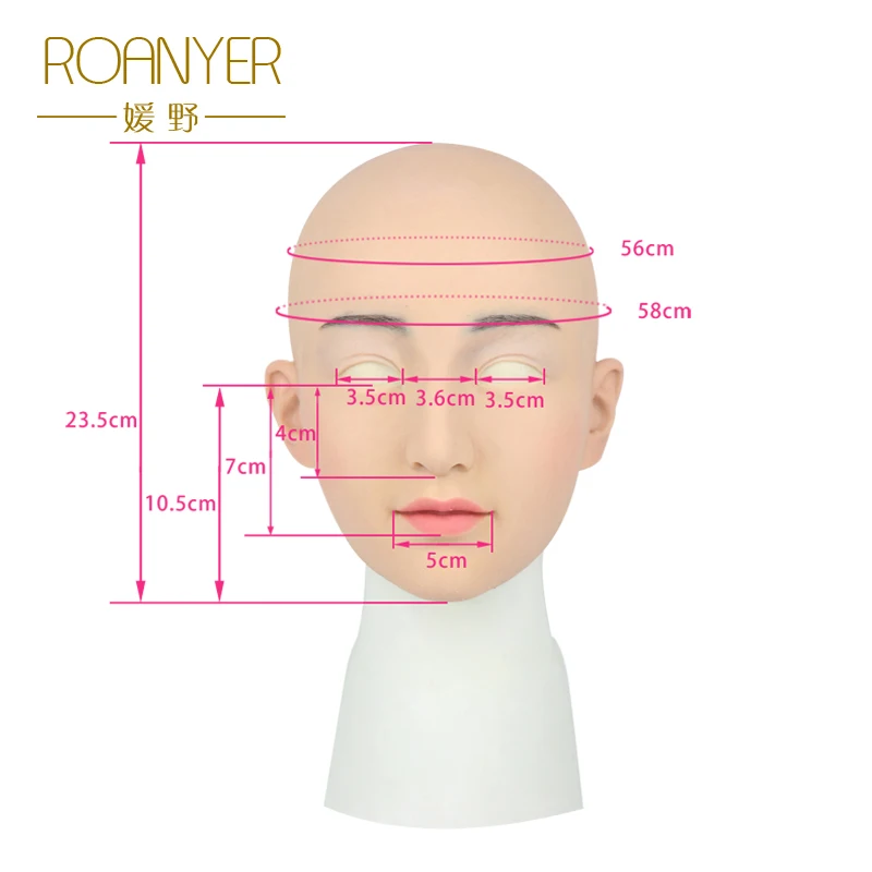 Roanyer Sunny transmgender с реалистичной кожей Трансвестит силикон транссексуал латекс