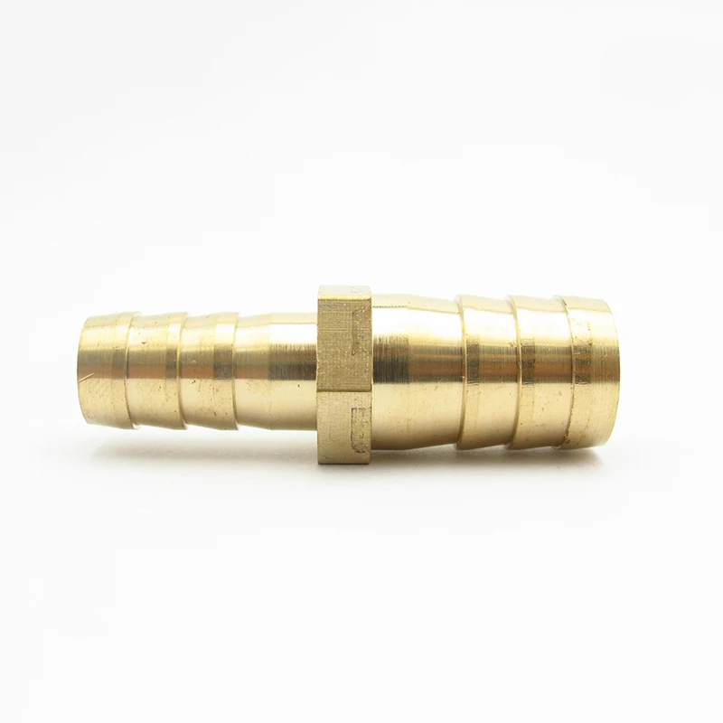 10mm Hose Barb x 19mm Hose Barb Brass Barbed Pipe Fitting Reducer ...