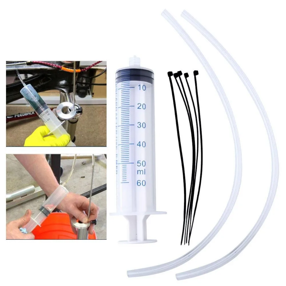 Fork Oil Tools Kit Gauge Suspension Level Syringe Shock 60ml Syringes