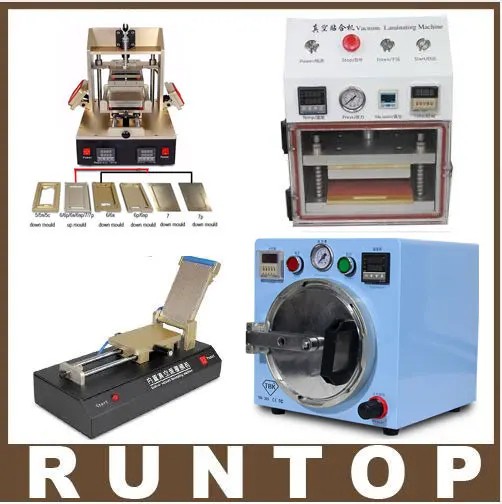 

Full set LCD Screen Repair Refurbished Kit 5 in 1 Separator +Vacuum Laminator + Film laminating Machine+ OCA Bubble Remover