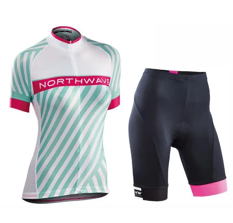 NW женская новая велосипедная гоночная одежда с коротким рукавом Велоспорт Джерси летняя быстросохнущая Ropa Ciclismo велосипедная одежда abbigliamento