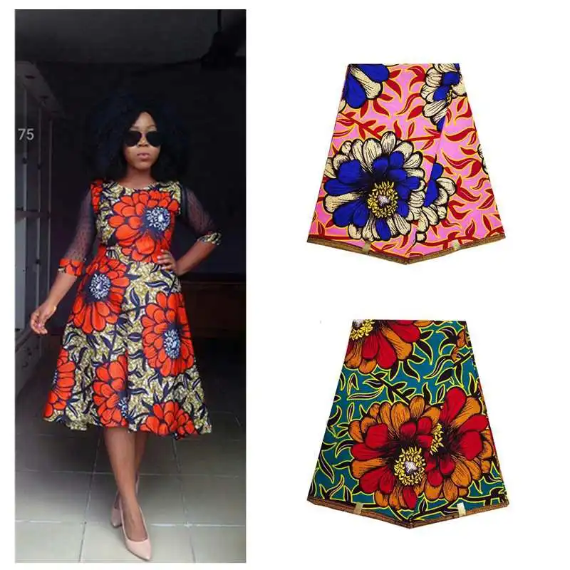 

nigerian 100% cotton angelina ankara dashiki big follow soft wax fabric,fashion high quality african wax fabric 6yards