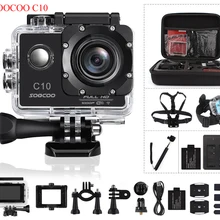 Горячая SOOCOO C10 Full-HD спортивная Экшн-камера NOVATEK96655 с Wifi cam 1080p 12MP 170 градусов широкоугольный объектив водонепроницаемый 900mah