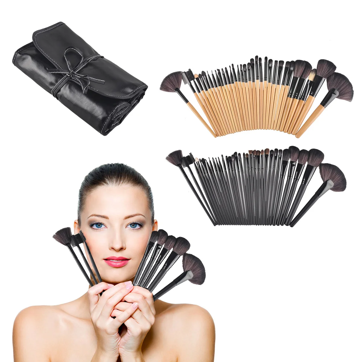 

7/10/24Pcs Professional Makeup Brushes Set Powder Foundation Eyeshadow Make Up Brushes Cosmetics Soft Synthetic Hair Maquiagem