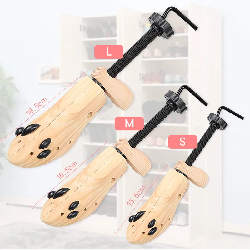 

Pine wood wooden shoe support shoe accessories expansion shoe widening Stretch the shoe