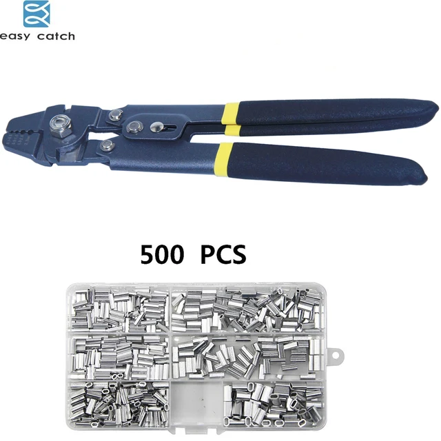 US $11.64 Easy Catch Stainless Steel Multifunctional crimperPliers for Fishing Line Cutter With crimping slee