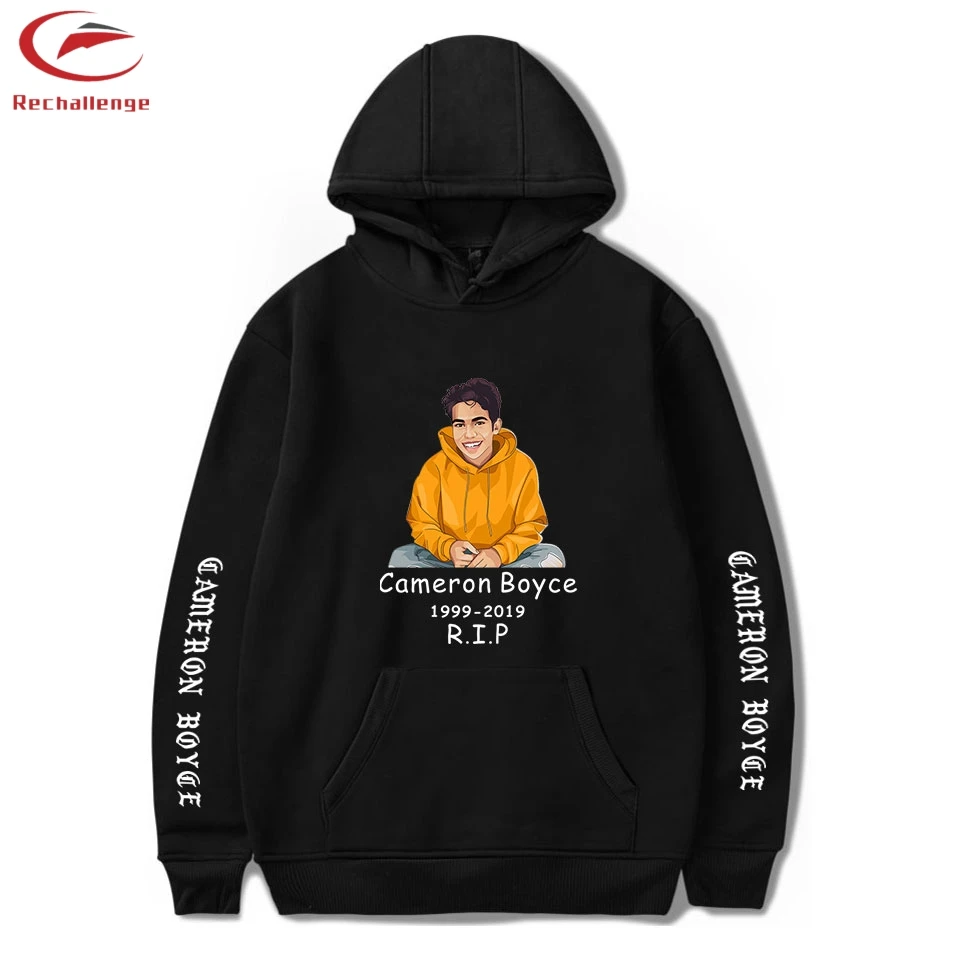 

Cameron Boyce 2019 Men's Fashion Hooded Sweatshirt Trend Cameron Boyce Men's Print Casual Hoodie