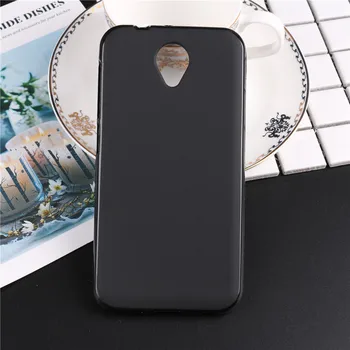 

High Quality Matte Type Pudding Gel Flexible TPU Slim Back Cover Case For Vodafone Smart Prime 7 Moblie Phone