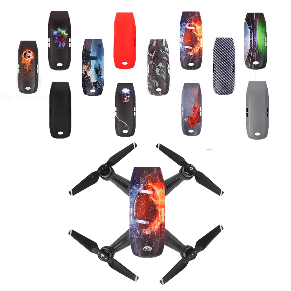 

16 Colors DIY Body Cover for DJI Spark Drone Housing Scratch Resistant Camouflage Doby Case for DJI Spark Shell Accessories