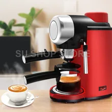 Полуавтоматическая кофемашина 5 бар давление паровой молочный шарик для домашних электрокофемашин Эспрессо-машины итальянский 220 В