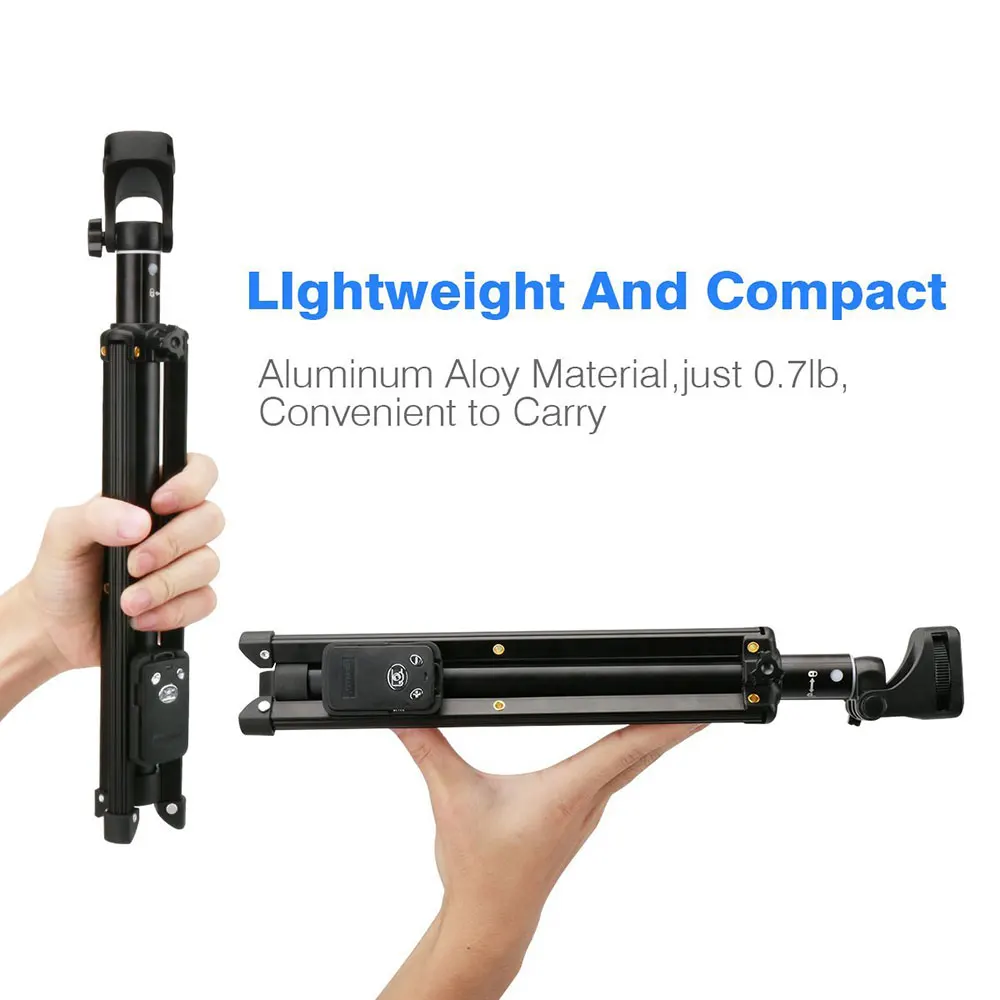 Portefeuille 3 in 1 Yunteng Selfie Stick Tripod Stand Mini Monopod Bluetooth For Iphone X 8 7 6 Xiaomi Redmi 5 Plus mi a1 Holder (8)