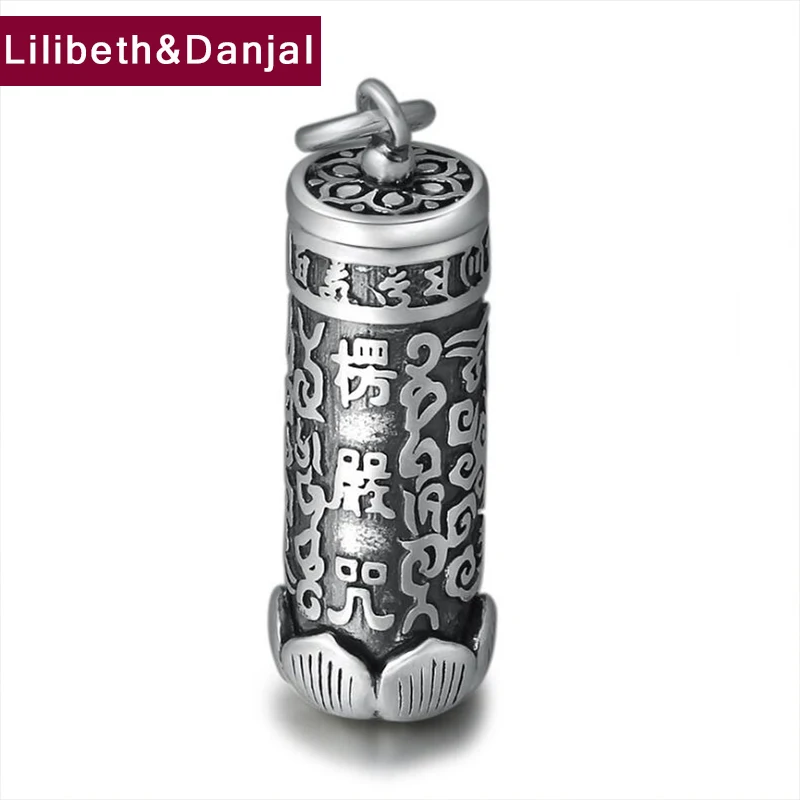 Подвеска в виде Будды из серебра 100% пробы ювелирные изделия для мужчин и женщин
